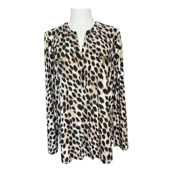 INC International Concepts Tops - Banana Republic women’s long sleeve scoop neck tunic sweater in a rich purple hu